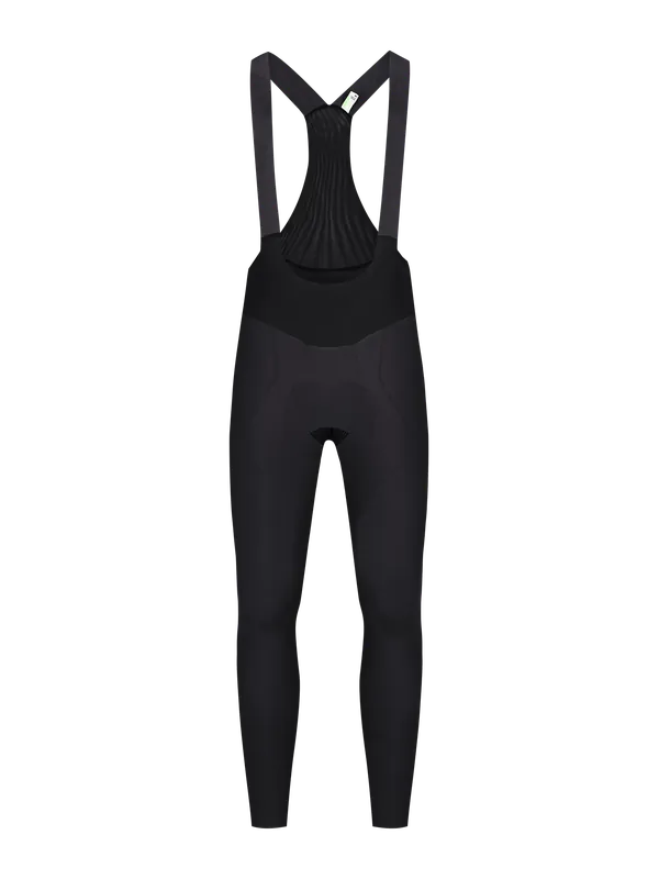 Super Cena Q.36.5 Dottore Termico Bib Tights (Černá) - Pánské cyklistické kalhoty s kšandami Endorphin Republic