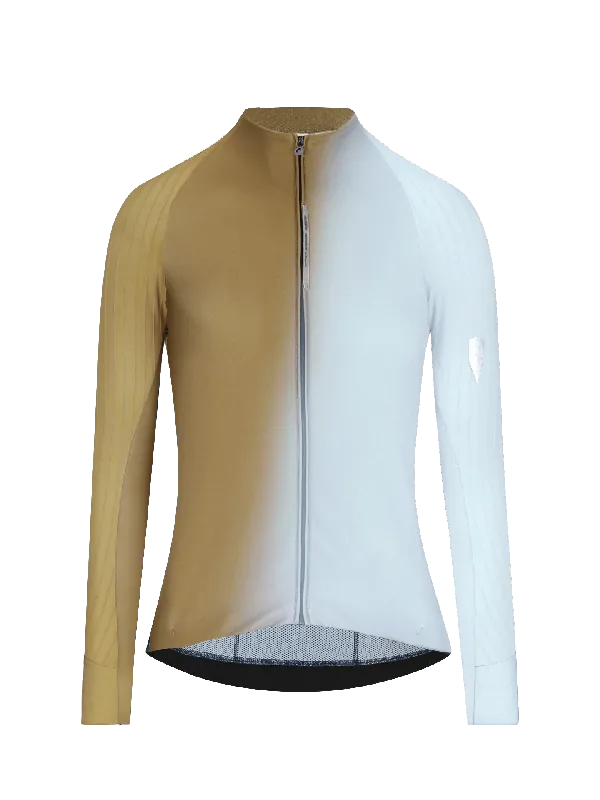 Tovární Cena Q36.5 Gregarius Hybrid Big Fade long sleeve jersey - Cyklistický dres Endorphin Republic
