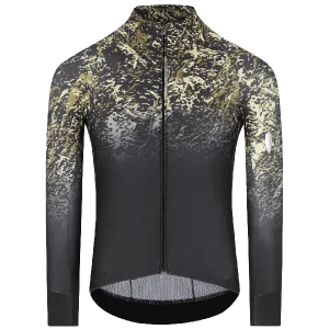 Sleva Q36.5 Gregarius Hybrid Collar fade long sleeve (Černá) - Cyklistický dres Endorphin Republic