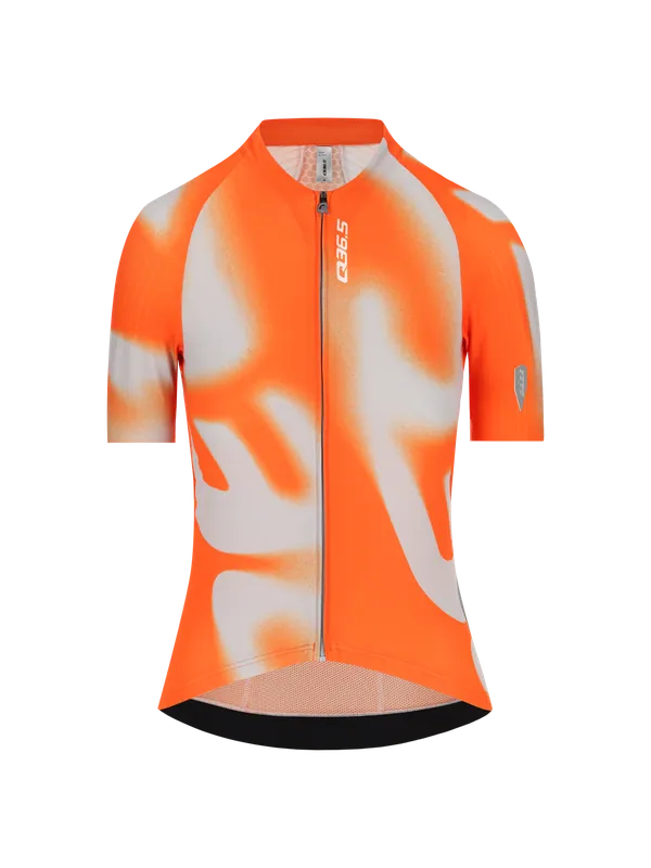 Nízká Cena Q36.5 Gregarius Pro Big Logo Jersey Women (Oranžová) - Dámský cyklistický dres Endorphin Republic