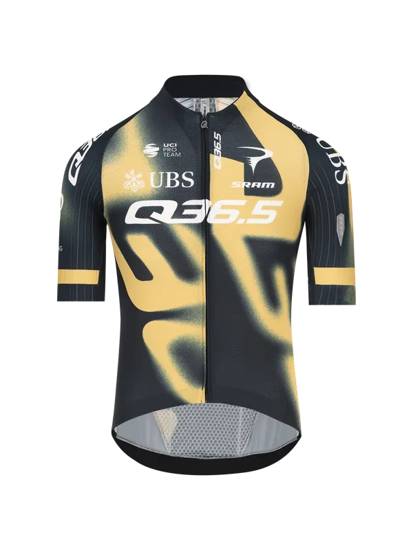 Nízká Cena Q36.5 Gregarius Pro Team Off-Road Jersey (Zelená) - Pánský cyklistický dres Endorphin Republic