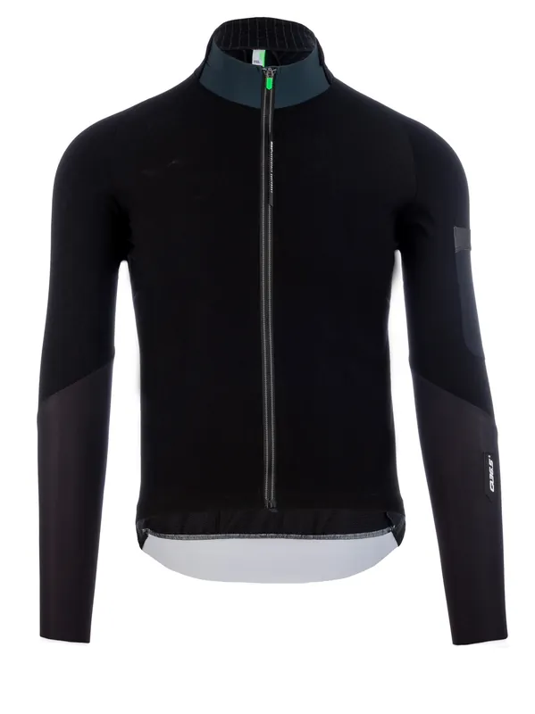 Rychlé Dodání Q36.5 Jersey long sleeve Hybrid Que (Černá) - Pánský cyklistický dres Endorphin Republic