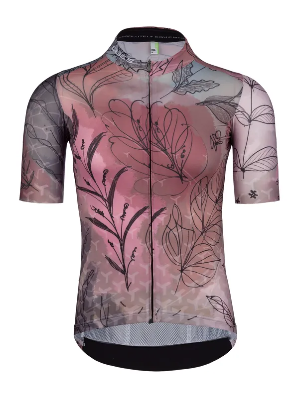 Q36.5 Jersey Short Sleeve R2 Y (Olivová) - Pánský cyklistický dres Endorphin Republic Novinka