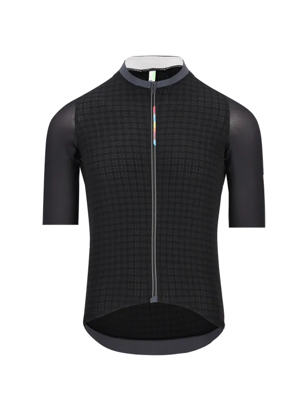 Q36.5 Jersey short sleeve Clima (Černá) - Pánský cyklistický dres Endorphin Republic Expresní Doručení