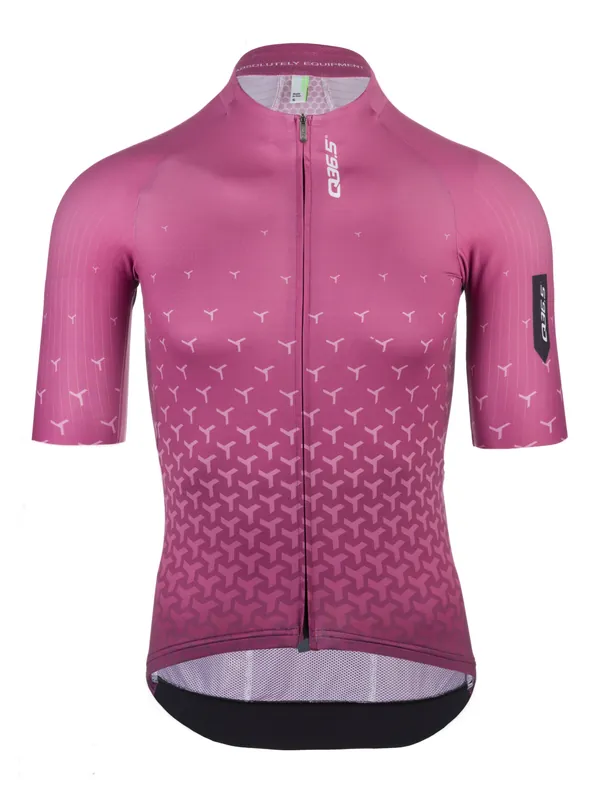 Omezená Nabídka Q36.5 Jersey Short Sleeve R2 Y (Purpurová) - Pánský cyklistický dres Endorphin Republic