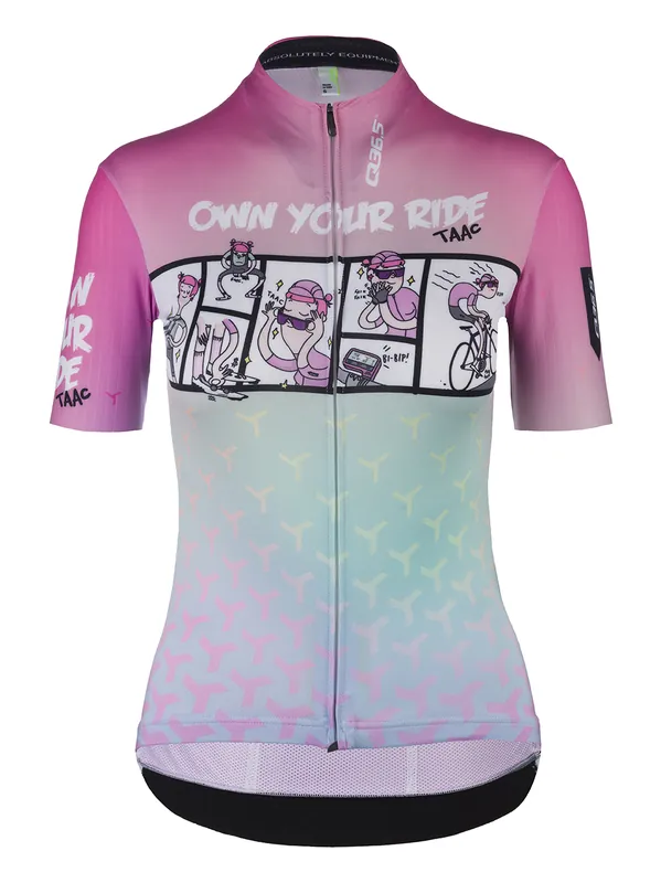 Nakupujte Hned Q36.5 Jersey Shortsleeve G1 Women (Černá) - Dámský cyklistický dres Endorphin Republic