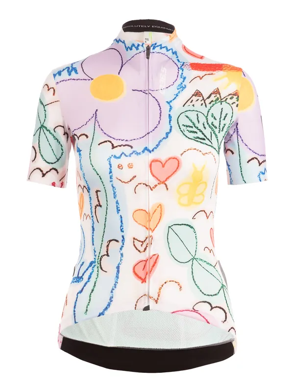 Omezená Nabídka Q36.5 Jersey Shortsleeve G1 Women (Zelená) - Dámský cyklistický dres Endorphin Republic