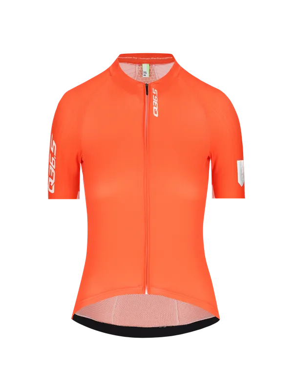 Q36.5 Jersey Shortsleeve G1 Women (Červená) - Dámský cyklistický dres Endorphin Republic Horká Nabídka