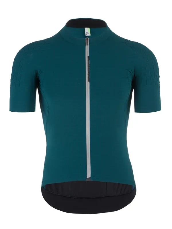 Koupit Online Q36.5 Dottore Grid Skin Jersey (Zelená) - Pánský cyklistický dres Endorphin Republic