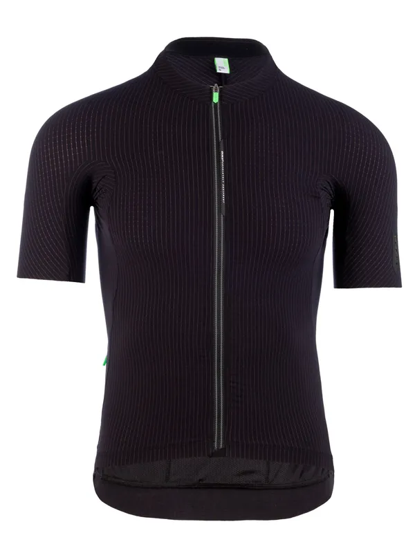 Q36.5 Jersey Short Sleeve L1 (Černá) - Pánský cyklistický dres Endorphin Republic Levný
