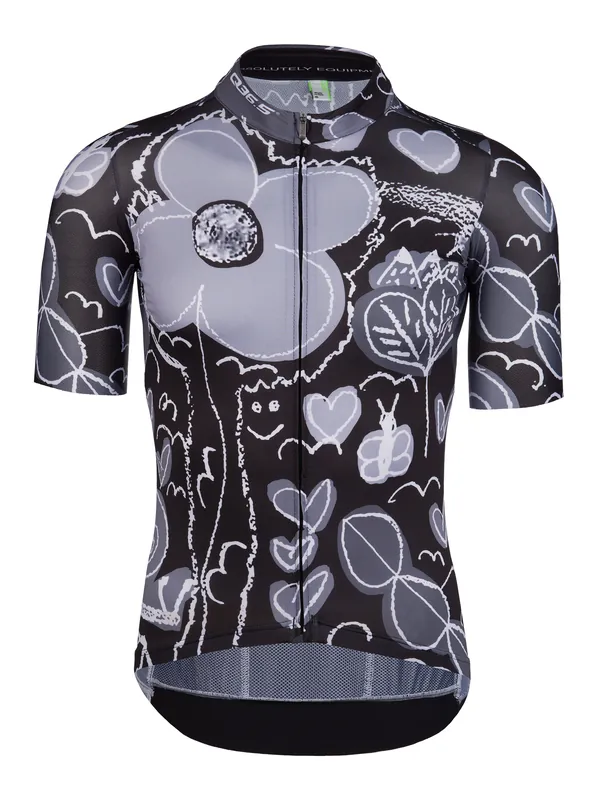 Expresní Doručení Q36.5 Jersey Short Sleeve (Zelená) - Pánský cyklistický dres Endorphin Republic