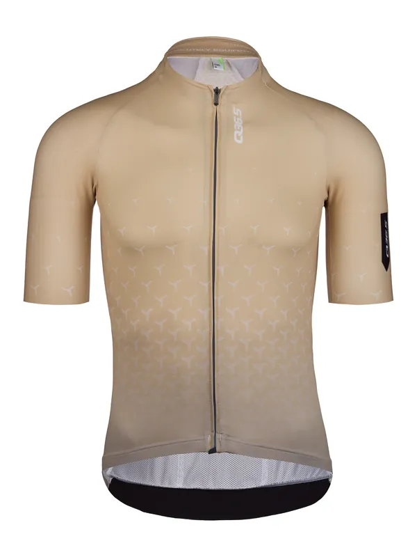 Q36.5 Jersey Short Sleeve R2 Y (Žlutá) - Pánský cyklistický dres Endorphin Republic Speciální Cena