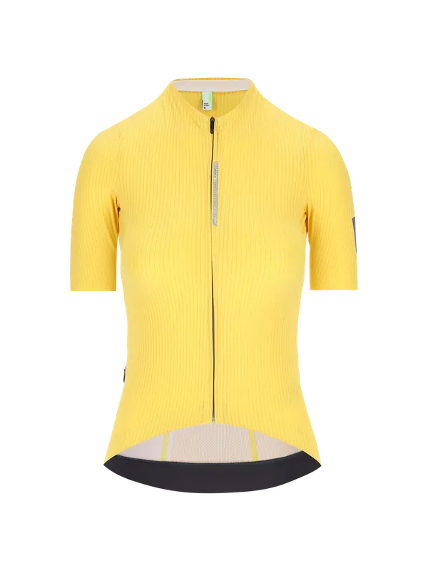 Q36.5 Pinstripe PRO Jersey Women (Žlutá) - Dámský cyklistický dres Endorphin Republic Cenová Bomba