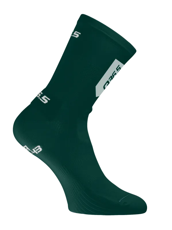 Zlevněný Q36.5 Pro Cycling Team Ultra Socks 2025 (Zelená) - Cyklistické ponožky Endorphin Republic