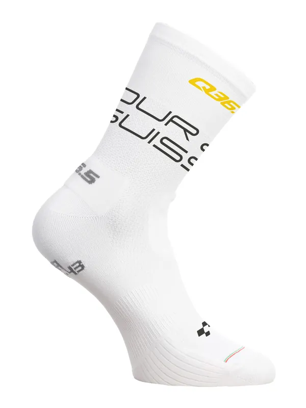 Q36.5 Ultralight Socks TDS (Bílá) - Cyklistické ponožky Endorphin Republic Vysoce Kvalitní