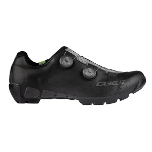Akční Nabídka Q36.5 Unique Adventure Shoes (Černá) - Pánské cyklistické MTB tretry Endorphin Republic