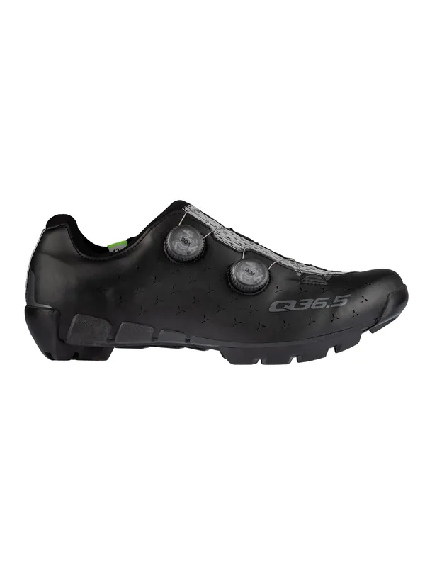 Akční Nabídka Q36.5 Unique Adventure Shoes (Černá) - Pánské cyklistické MTB tretry Endorphin Republic