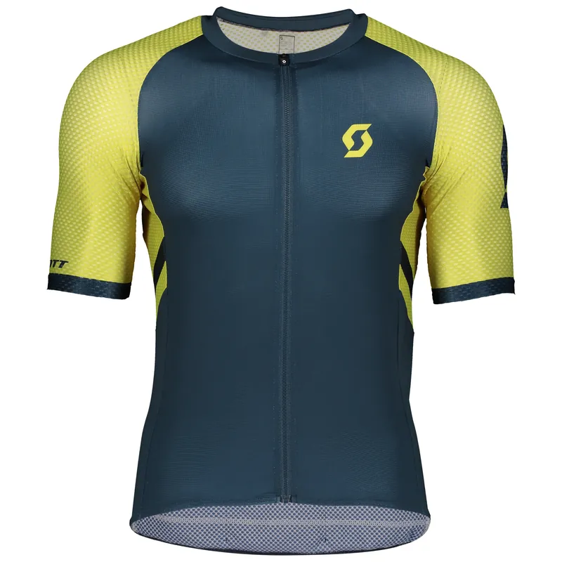 Přímo Od Výrobce SCOTT RC Premium Climber (Modrá) - Pánský cyklistický dres Endorphin Republic