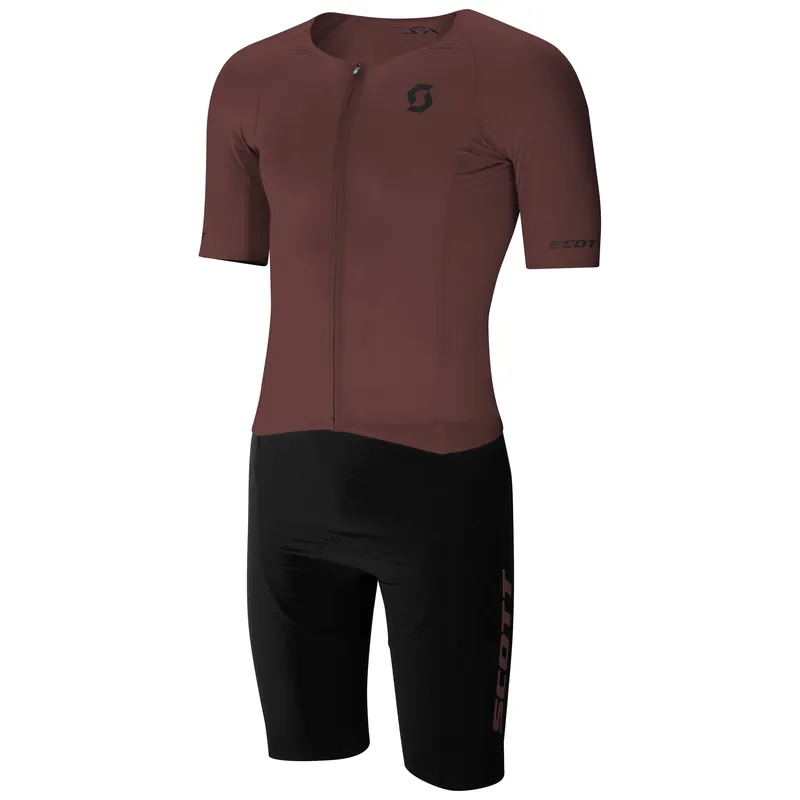 Akce SCOTT RC Premium Kinetech (Tmavě červená) - Pánské cyklistické body Endorphin Republic