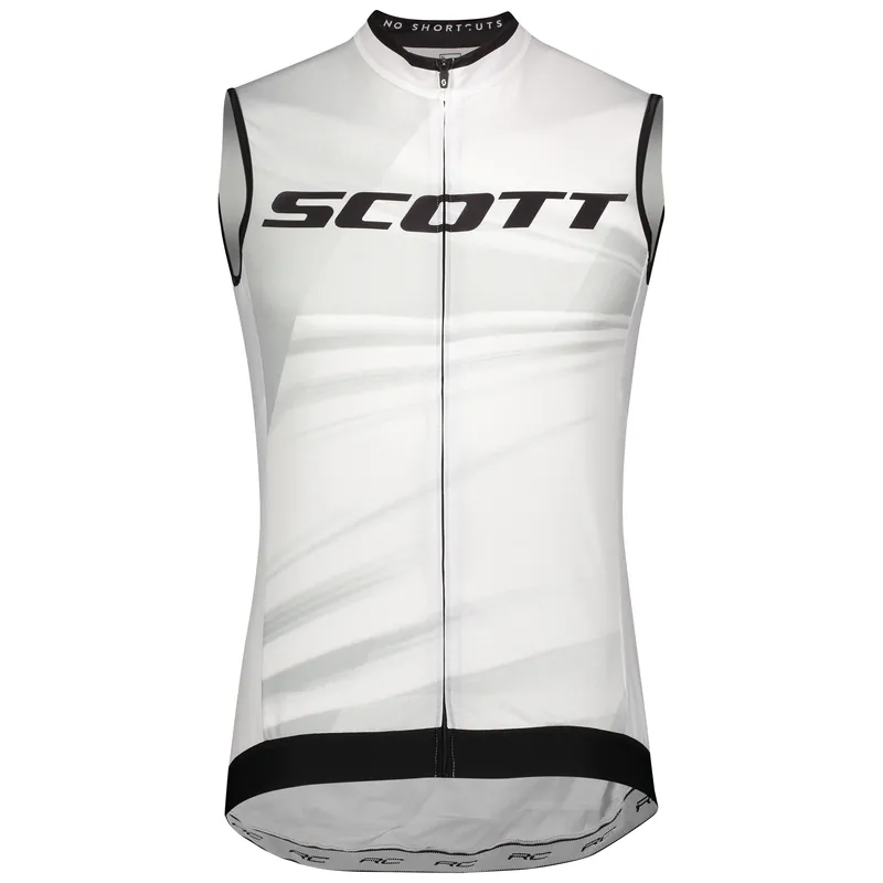 Časově Omezené SCOTT RC Pro (Bílá) - Pánský cyklistický dres Endorphin Republic