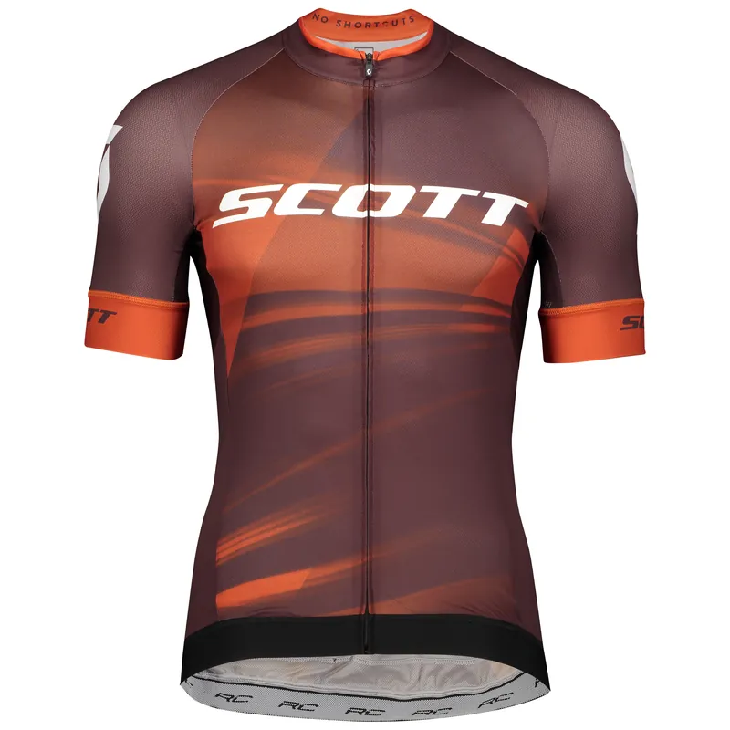 Expresní Doručení SCOTT RC Pro (Tmavě červená) - Pánský cyklistický dres Endorphin Republic