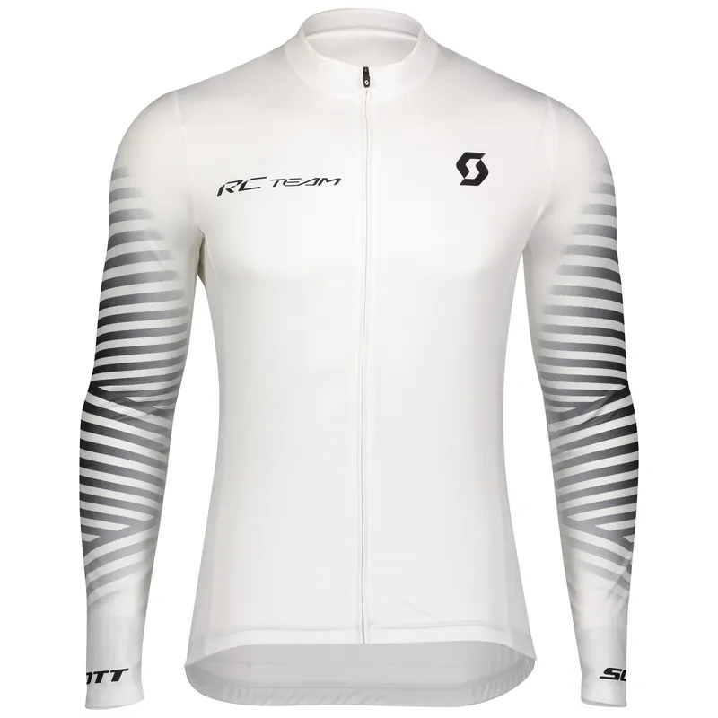 Odeslání Ihned SCOTT RC Team 10 (Bílá) - Pánský cyklistický dres Endorphin Republic