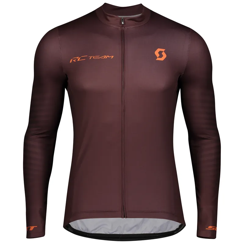 SCOTT RC Team 10 (Tmavě červená) - Pánský cyklistický dres Endorphin Republic Aktuální