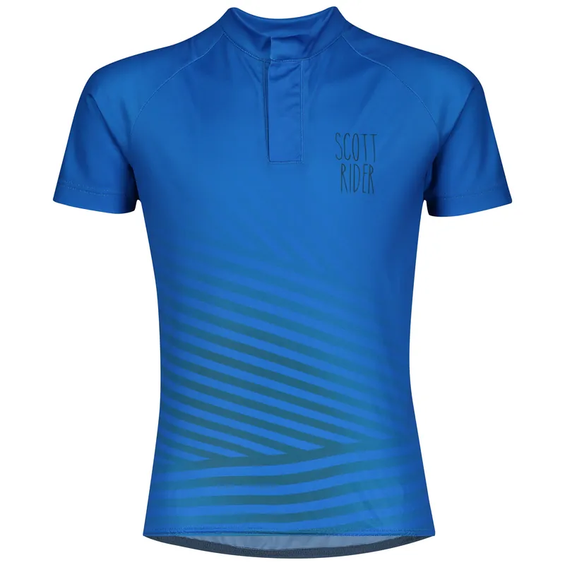 Nejlepší Volba SCOTT Jr RC Team (Modrá) - Dětský cyklistický dres Endorphin Republic