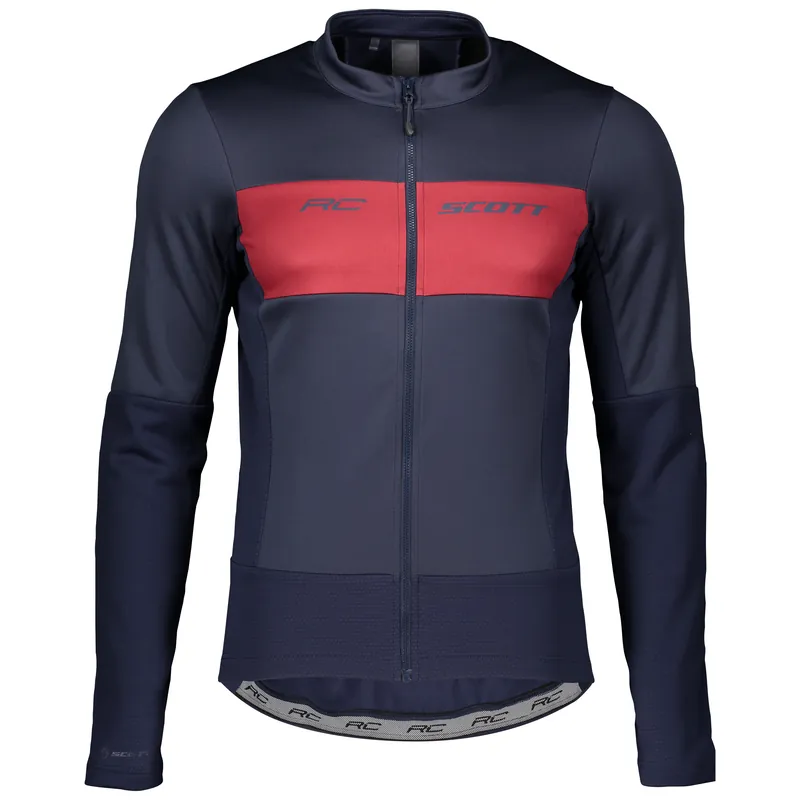 Novinka Scott Jacket RC Warm Hybrid WB (Červená) - Pánská zimní cyklistická bunda Endorphin Republic