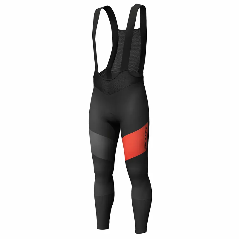 Must-Have Scott Tights RC Warm WB +++ (Černá) - Pánské zimní cyklistické kalhoty Endorphin Republic