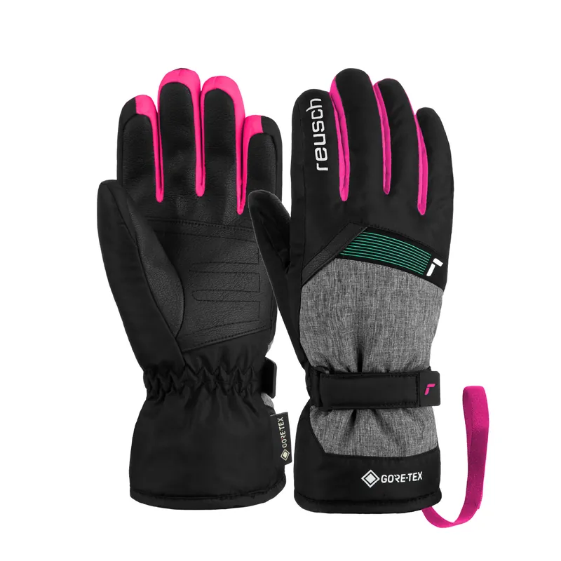 Reusch Flash GORE-TEX Junior (Černá) - Dětské lyžařské rukavice Endorphin Republic Zlevněný