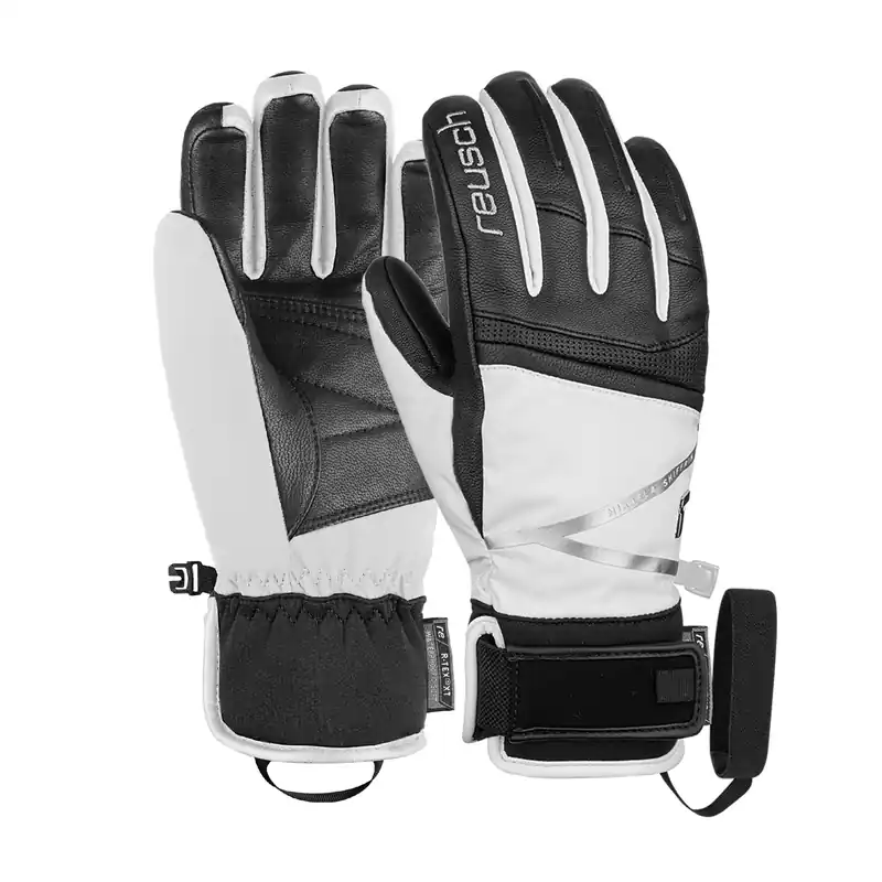 Dokud Zásoby Vydrží Reusch Mikaela Shiffrin R-TEX® XT (Bílá) - Dámské lyžařské rukavice Endorphin Republic