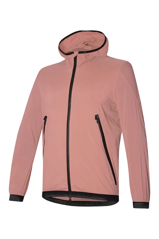 Rh+ 1 Element Wind Hoody (Červená) - Pánská lehká větrovka Endorphin Republic Tovární Cena