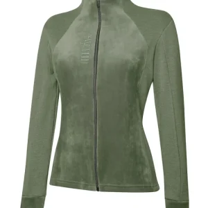 RH+ ICE FULL ZIP W SWEATER (Zelená) - Dámská mikina Endorphin Republic Značkový