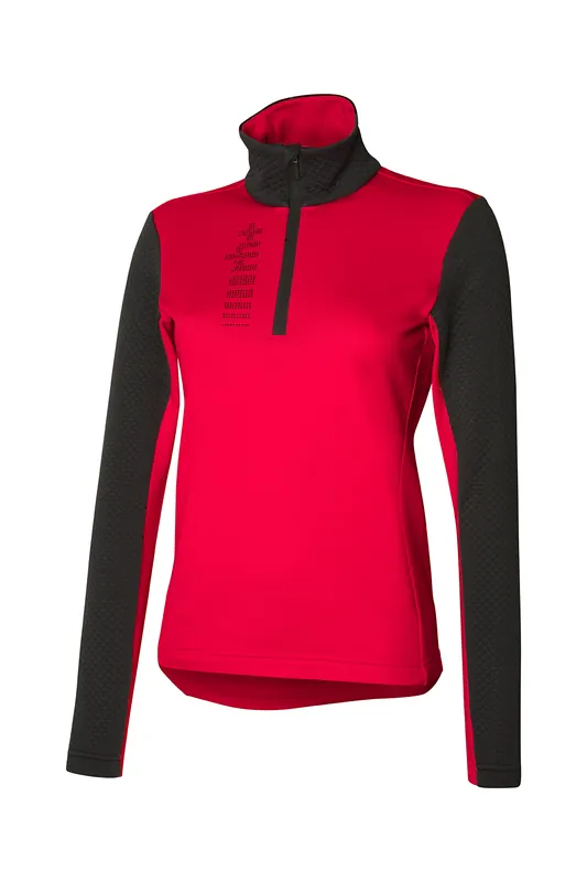 RH+ ISIDE W JERSEY (Červená) - Dámská mikina Endorphin Republic Bezpečná Platba