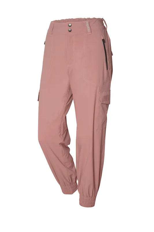 Rh+ Light Cargo Pants (Červená) - Lehké dámské kalhoty Endorphin Republic Hit Sezóny