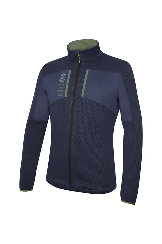 Levný Rh+ Stylus Full Zip (Purpurová) - Pánská mikina Endorphin Republic