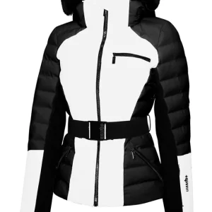 Bezpečná Platba RH+ VEGA EVO W JACKET (Bílá) - Dámská lyžařská bunda Endorphin Republic