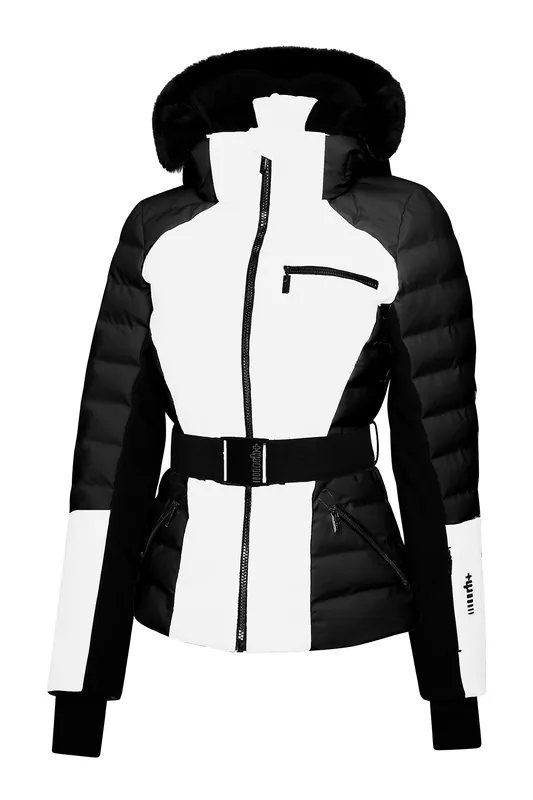 Bezpečná Platba RH+ VEGA EVO W JACKET (Bílá) - Dámská lyžařská bunda Endorphin Republic