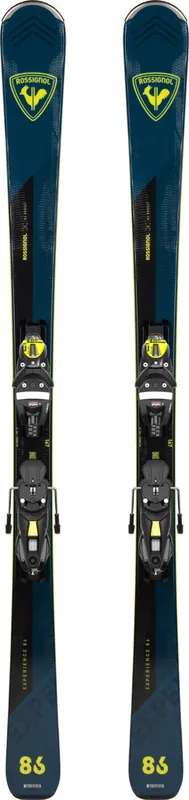Rossignol EXPERIENCE 86 BASALT KONECT + NX 12 KONECT GW B90 BLK YELLOW / RANFQ01+FCMCN04 -set (Černá) - Sjezdové lyže s vázáním Endorphin Republic Nejprodávanější