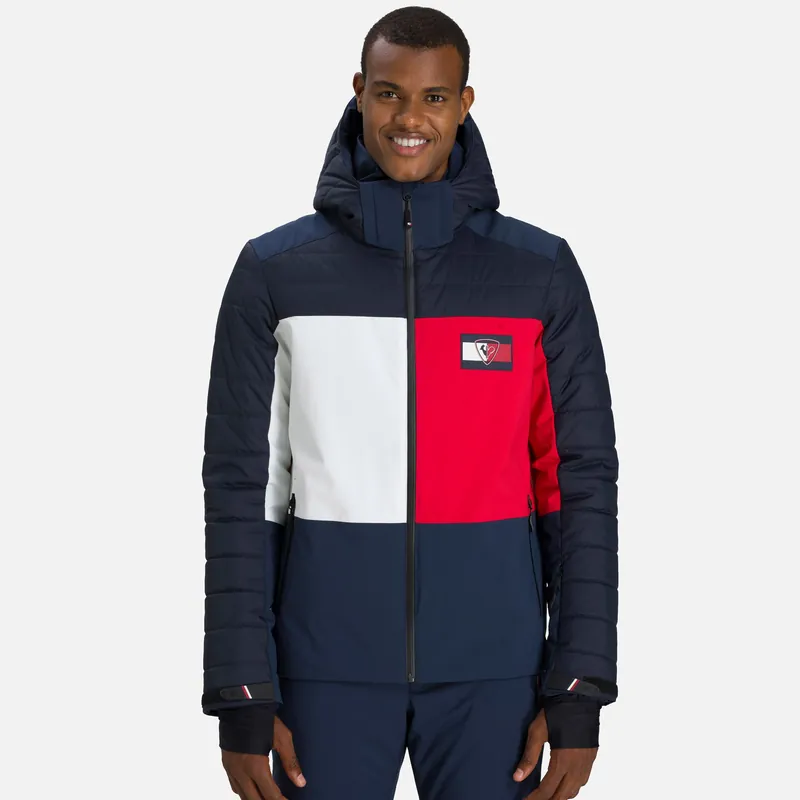 Rossignol Flag Quilted Ski (Modrá) - Pánská lyžařská bunda Endorphin Republic Zlevněný