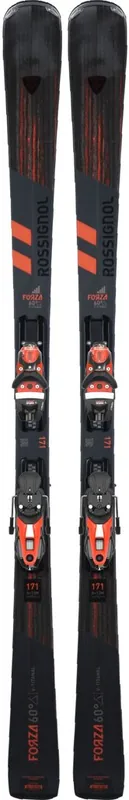 Zlevněný Rossignol FORZA 60° V-TI KONECT + NX 12 K GW B80 / RAMPS01+FCLCN03 (Černá) - Sjezdové lyže s vázáním Endorphin Republic