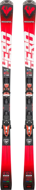 Rossignol HERO ELITE MT CA KONECT + NX 12 K GW B80 BLK HOT RED / RALPM02 + FCLCN03 (Černá) - Sjezdové lyže s vázáním Endorphin Republic Výprodej