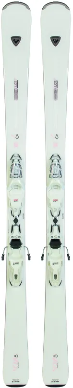 Hit Sezóny Rossignol NOVA 8 CA XPRESS + XPRESS W 11 GW B83 WHT + SPARKLE / RAKLK02 + FCID023 (Bílá) - Dámské sjezdové lyže s vázáním Endorphin Republic
