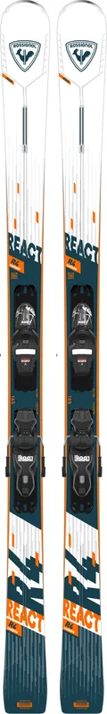 Hit Sezóny Rossignol React 4 CA Xpress (RALLI01) (Černá) - Sjezdové lyže s vázáním Endorphin Republic