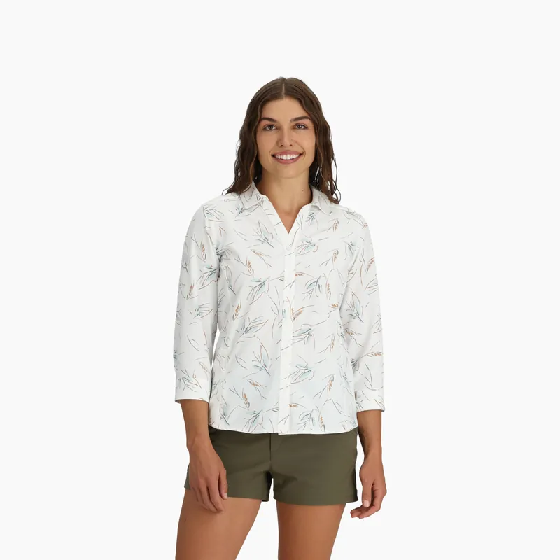 Nízká Cena Royal Robbins Expedition Pro 3/4 Sleeve (Bílá) - Dámská košile Endorphin Republic