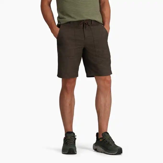 Royal Robbins HEMPLINE SHORT (Šedá) - Pánské kraťasy Endorphin Republic Zlevněný