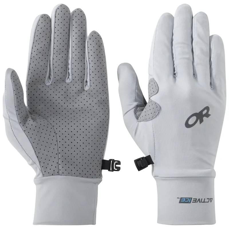 Nejlepší Cena OR ActiveIce Chroma Full Sun Gloves (Šedá) - rukavice Endorphin Republic