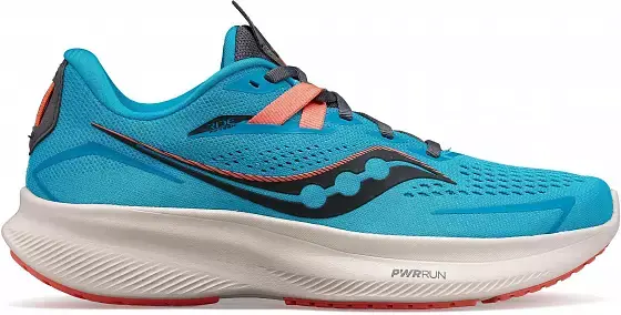 Saucony Ride 15 (Modrá) - Dámské běžecké boty Endorphin Republic Vysoce Kvalitní