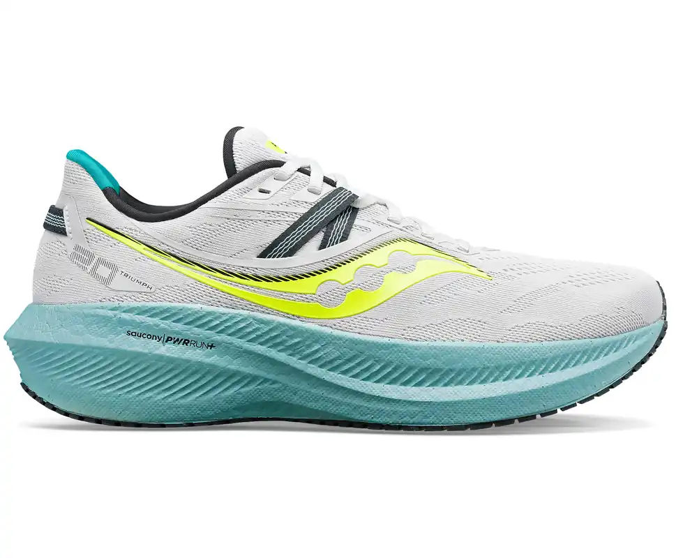 Saucony TRIUMPH 20 (Bílá) - Pánské běžecké boty Endorphin Republic Finální Výprodej
